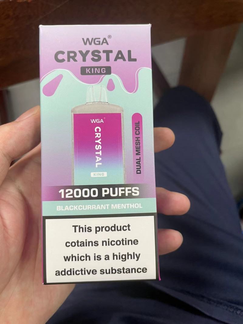 Wga Crystal King 12000 Puffs Vape Disposables