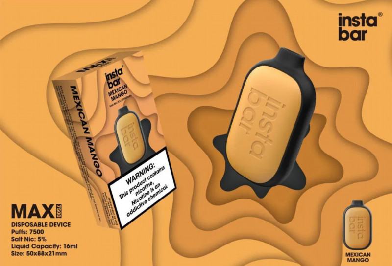 zbood Insta Max 7500 12000 Puffs Disposable E-cigarette Nicotine