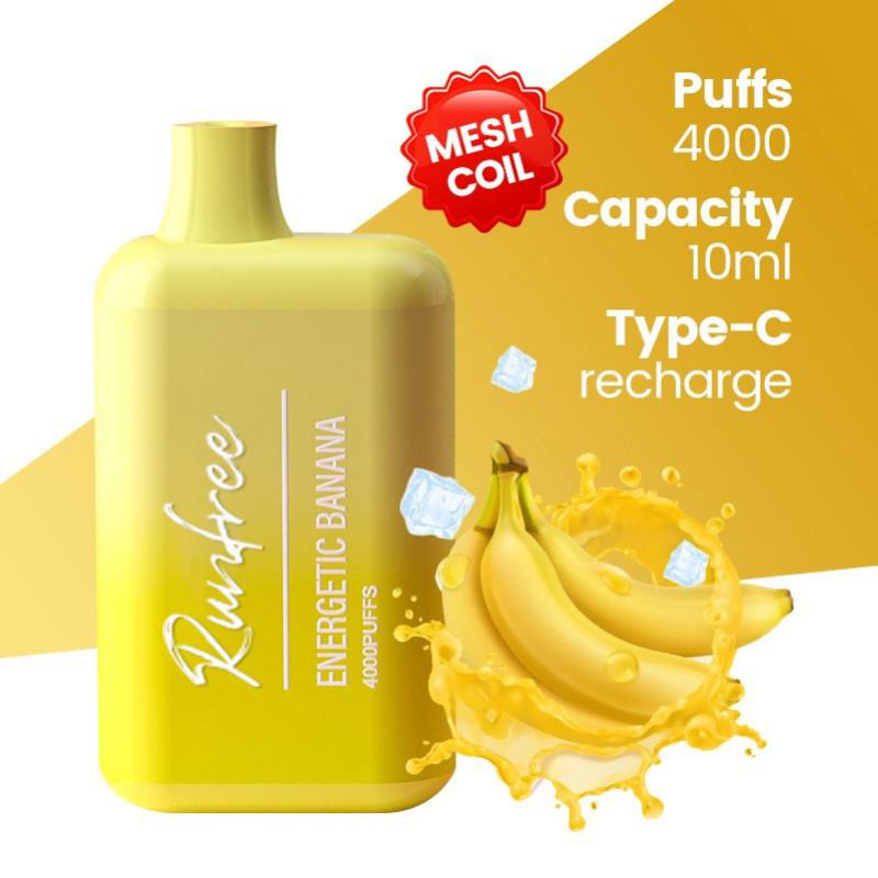 Runfree Rp18 4000 Puffs Disposable Pen