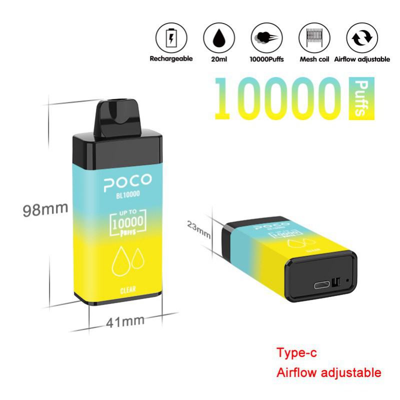 Disposable Volestech Vape Poco Bl 10000 Puffs Pen