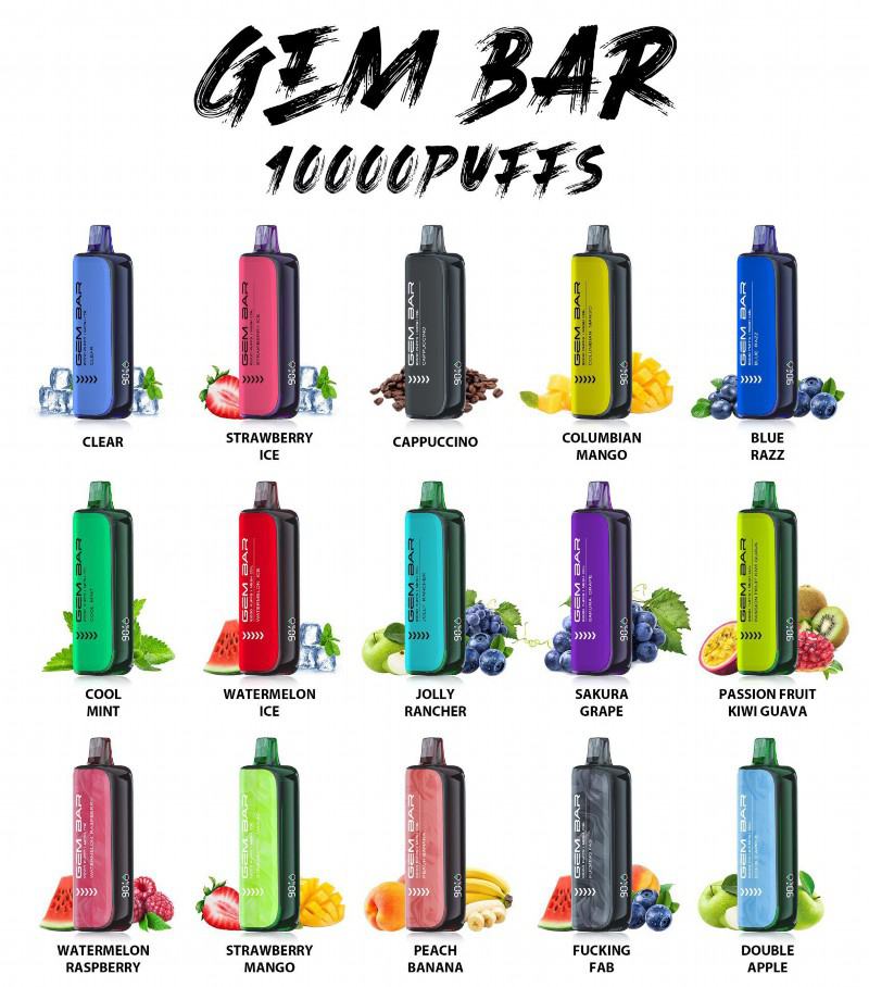  Vape Pens Gem 10000 Puffs