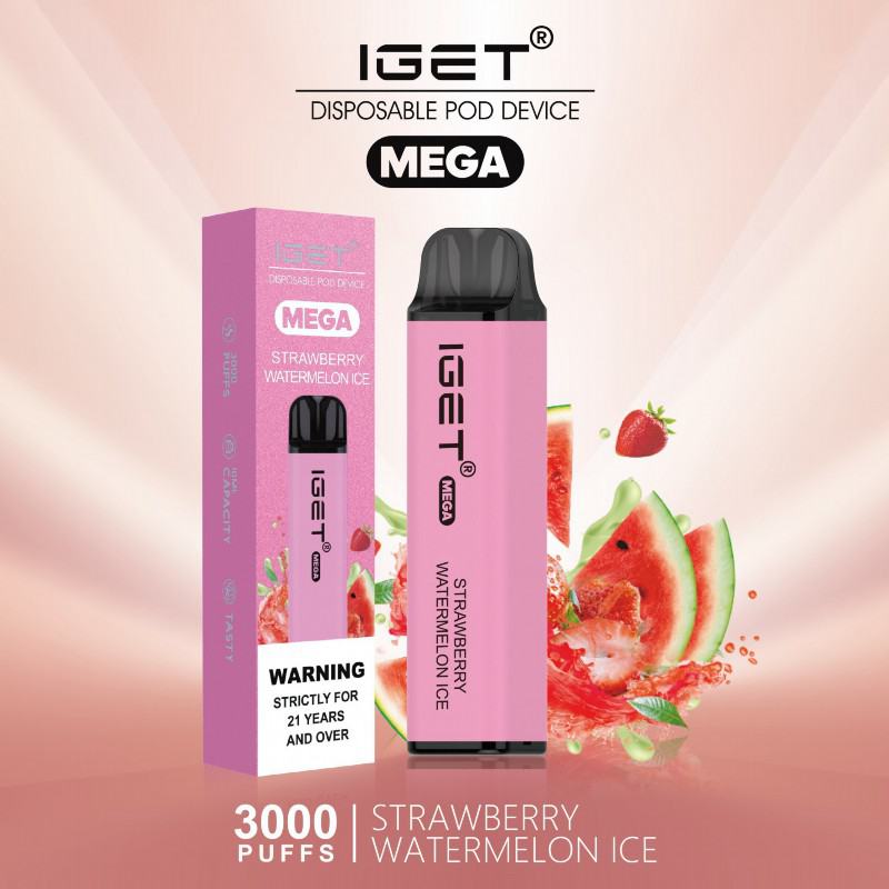 Disposable Iget Mega 3000 Puffs Vape Brands
