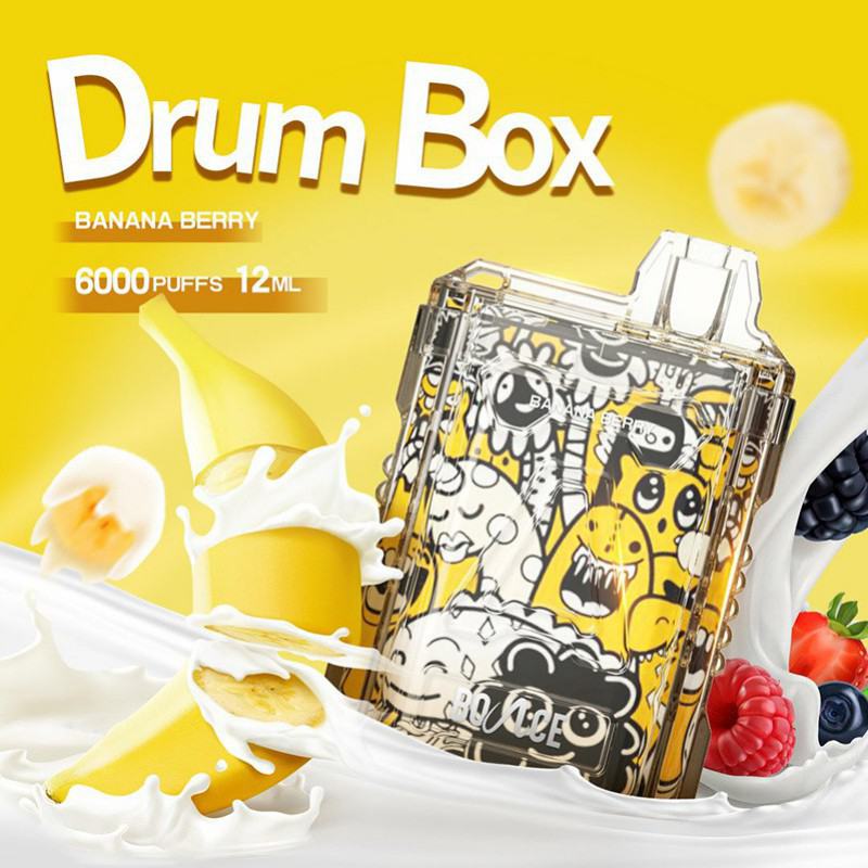 Disposable Aim Bounce Drum Box  E 6000 Puffs Vape Brands