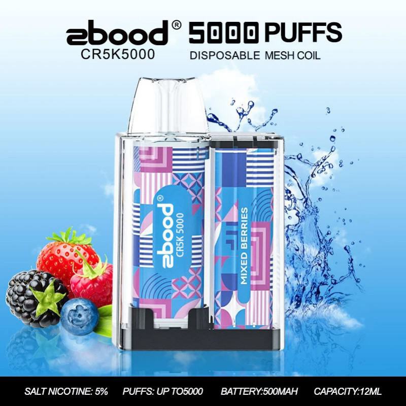 zbood Zbood Cr5k 5000 12000 Puffs Nicotine