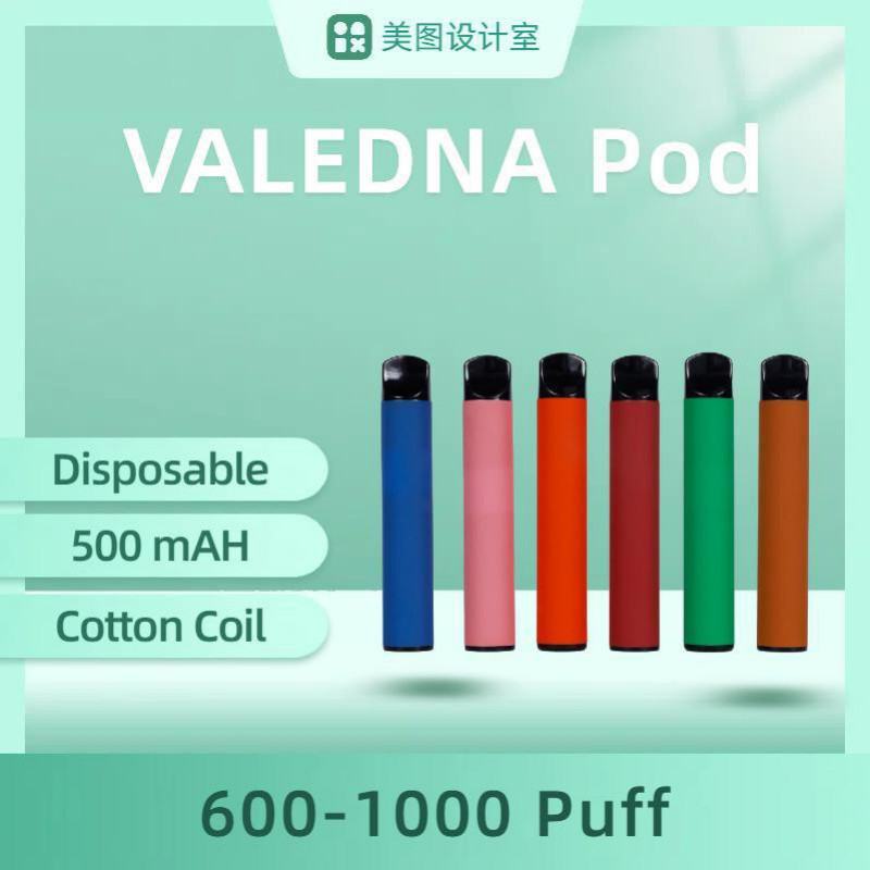 VALEDNA Pens 003 800 Puffs Hits Vape Puffs