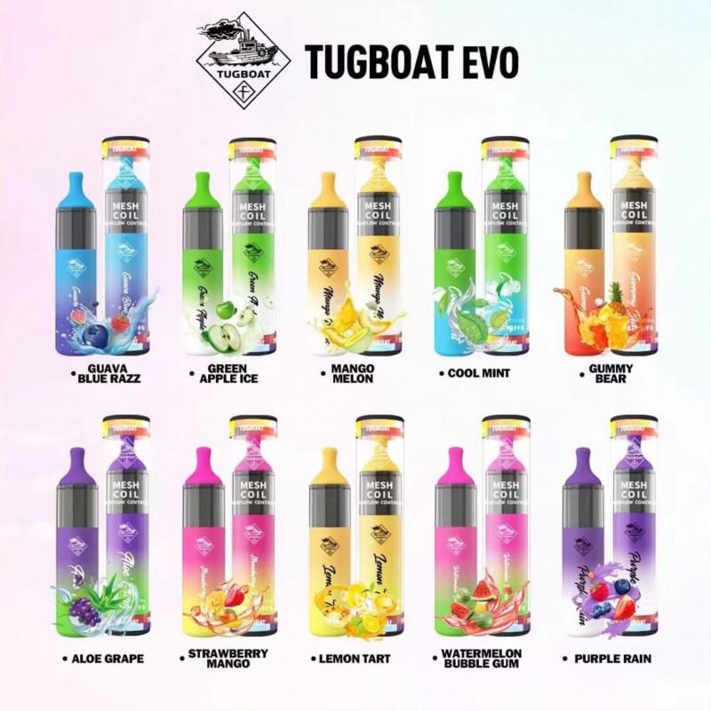 Smooth Hit Disposable Vape TUGBOAT Tugboat 4500 Puffs