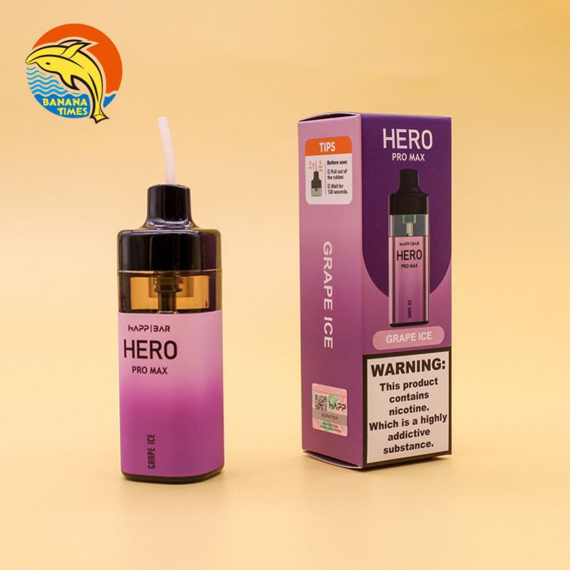Disposable Bananatimes Happ Hero 10000 Puffs E-cigarette Nicotine