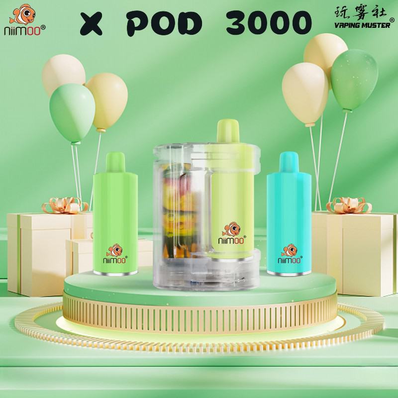 Niimoo Ndxpod 3000 Puffs Disposable E-cigarette