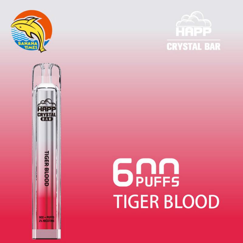 Banana times/ OEM Crystal 600 Puffs Nicotine