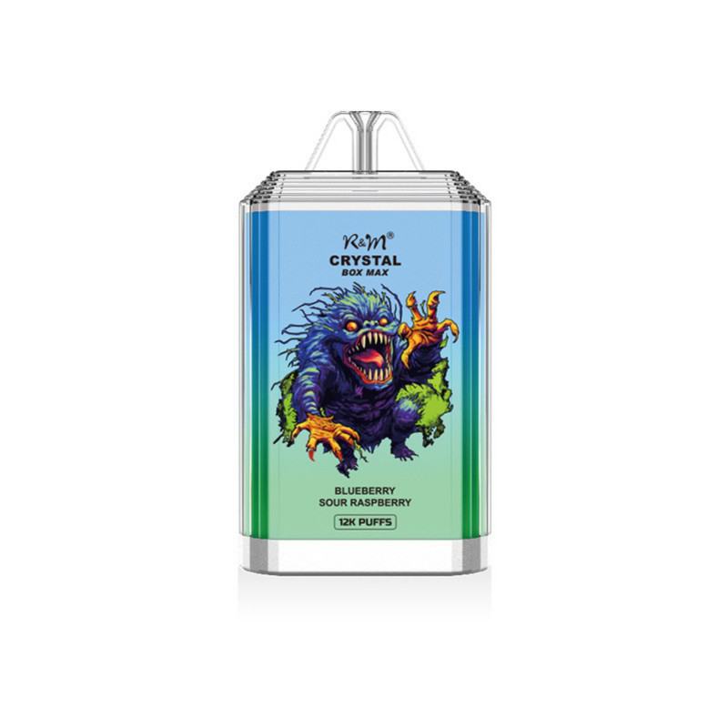 zbood R&m Crystal Box Max 12k Liquidfilteringliquidsaltliquidoparalitelol Puffs