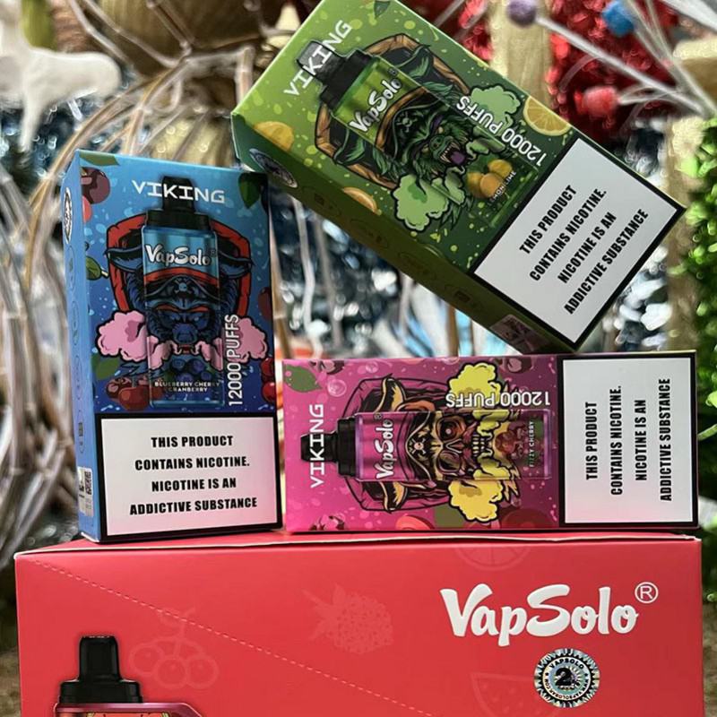 Disposable Vape Pens Vapsolo Viking 12000 Puffs