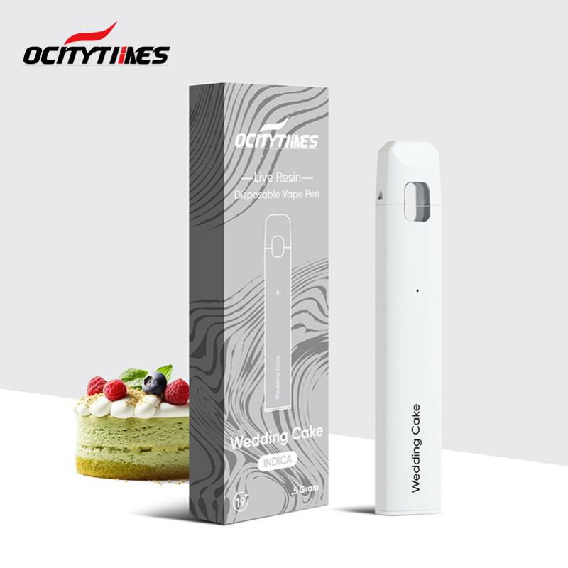 Disposable Vape Pens Ocitytimes/White Label Ob50 0.5ml Disposable Empty