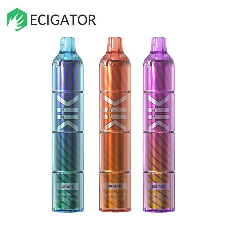eCigator Kiik Crystal 600 Puffs Vape