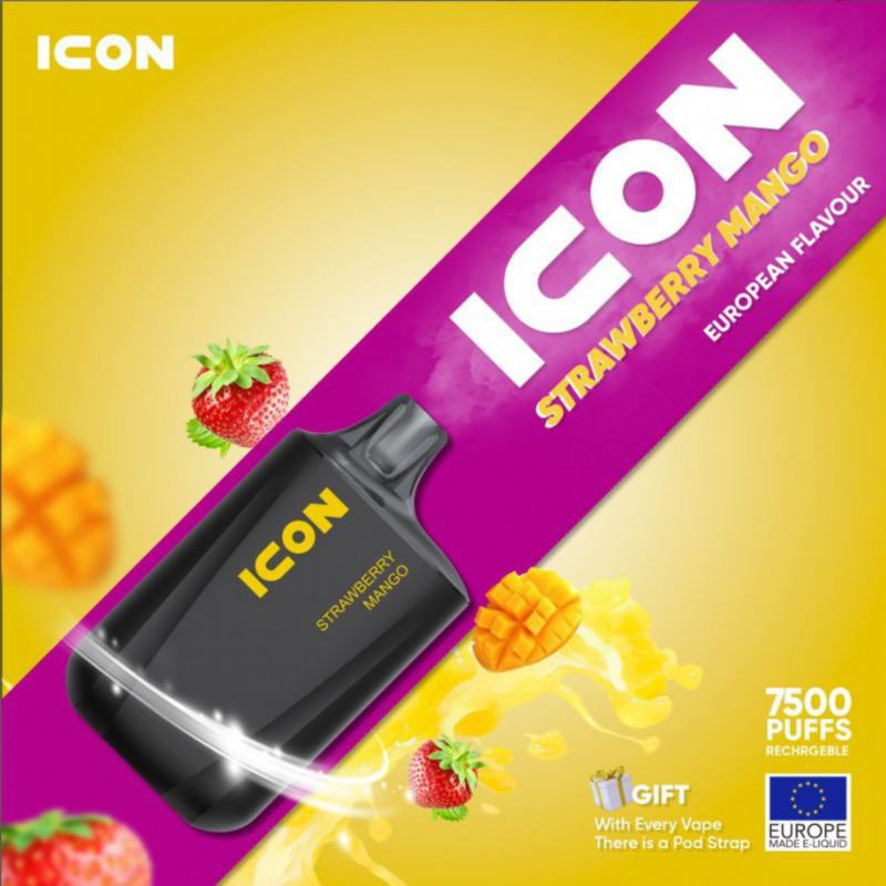Disposable Maskking Icon 7500 Icon7000 Puffs E-cigarette Nicotine