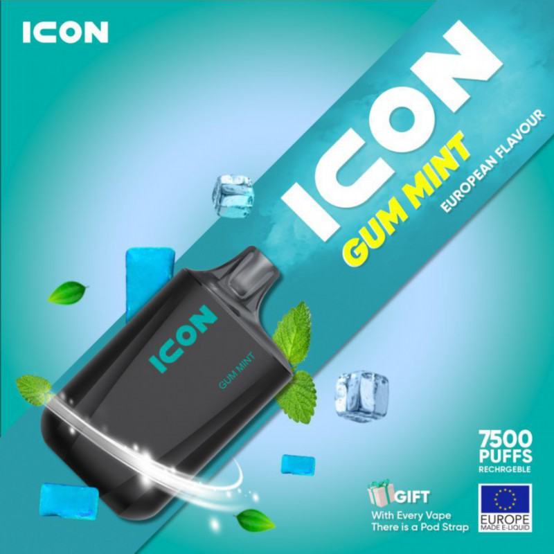 Disposable Maskking Icon 7500 Icon7000 Puffs E-cigarette Nicotine