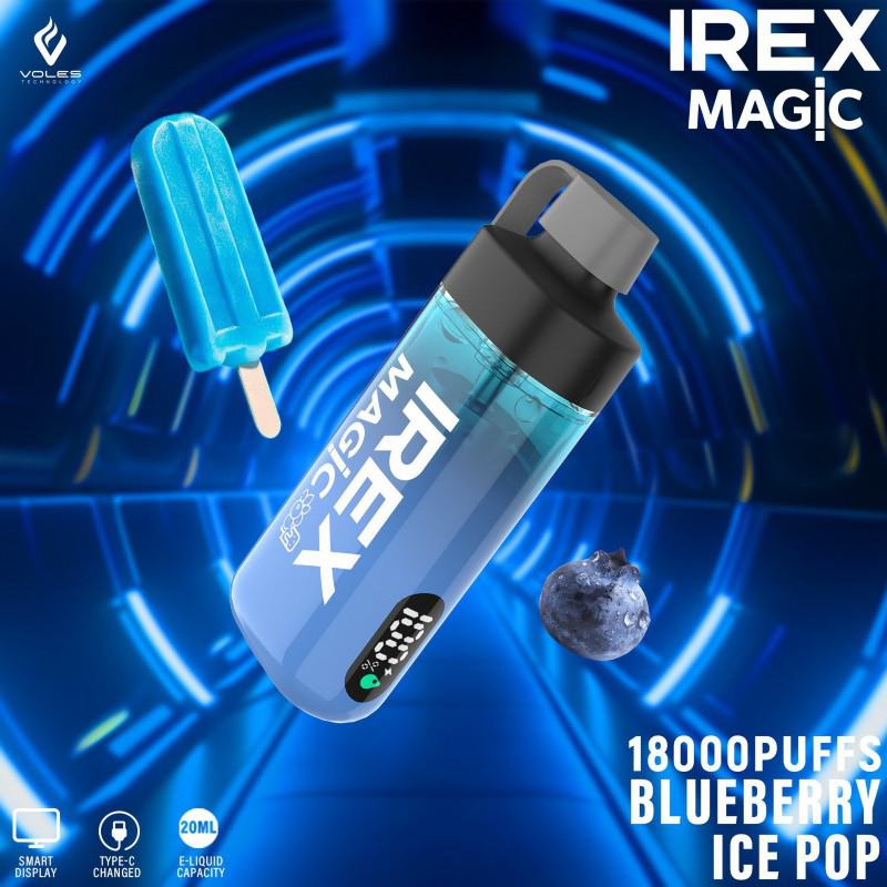 Disposable Volestech Irex Magic 18000 20000 Puffs Vape Brands