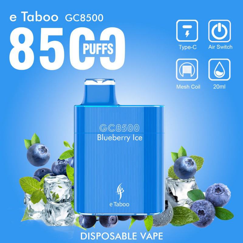e Taboo Etaboo Gc8500 Hits Vape