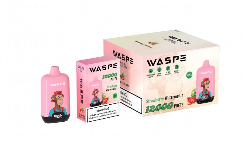 No Bar Vape Waspe Digital Box 12000