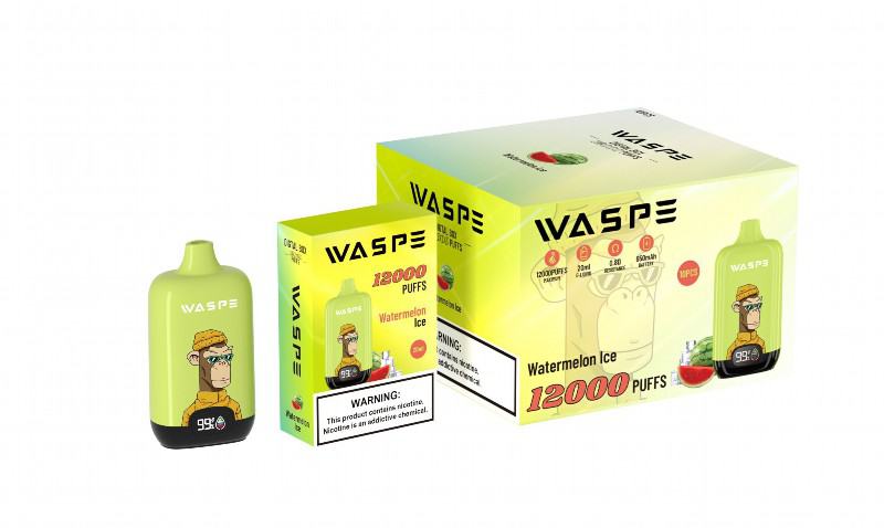 No Bar Vape Waspe Digital Box 12000