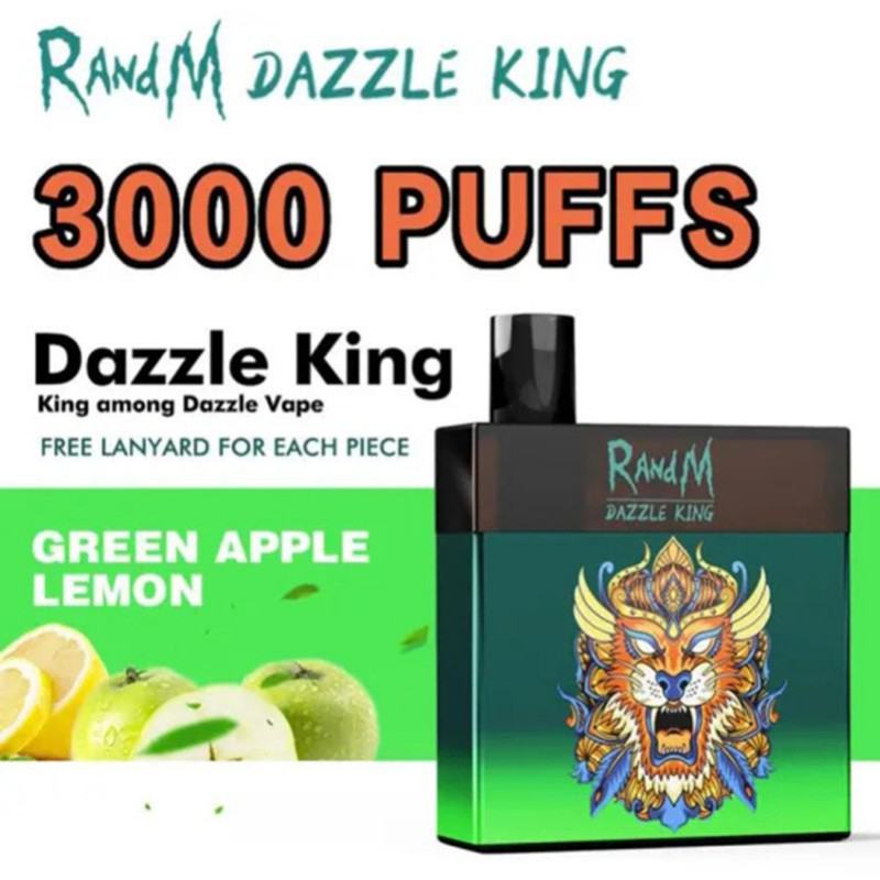 Puff Randm Dazzle King 3000 Disposable E-cigarette