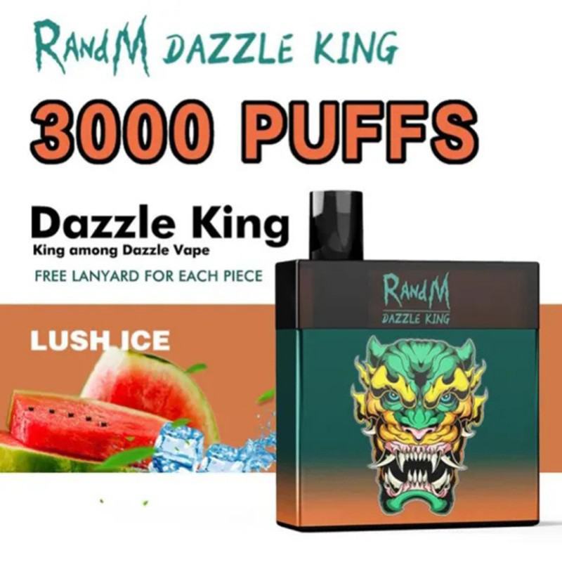 Puff Randm Dazzle King 3000 Disposable E-cigarette