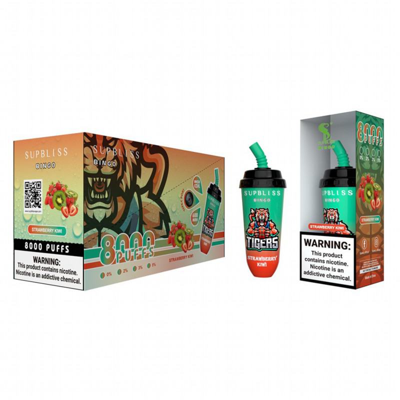 SUPBLISS Supbliss Bingo 8000 Puffs Box