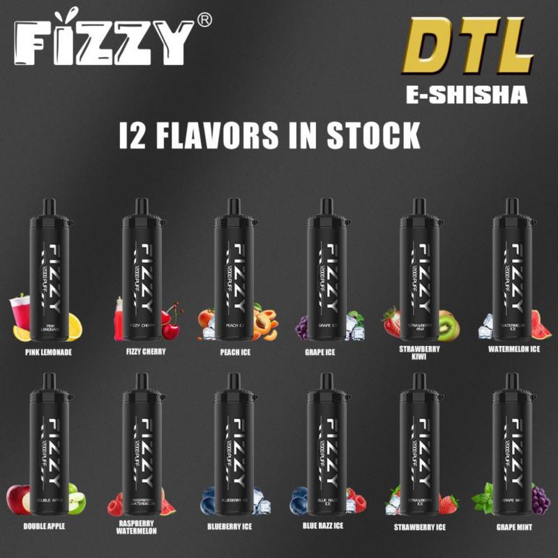 Disposable Fizzy E-shisha 12000 Puffs