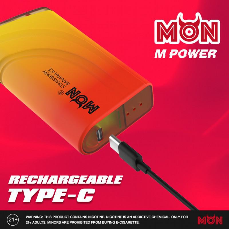 Monr Mpower Smooth Hit Disposable Vape