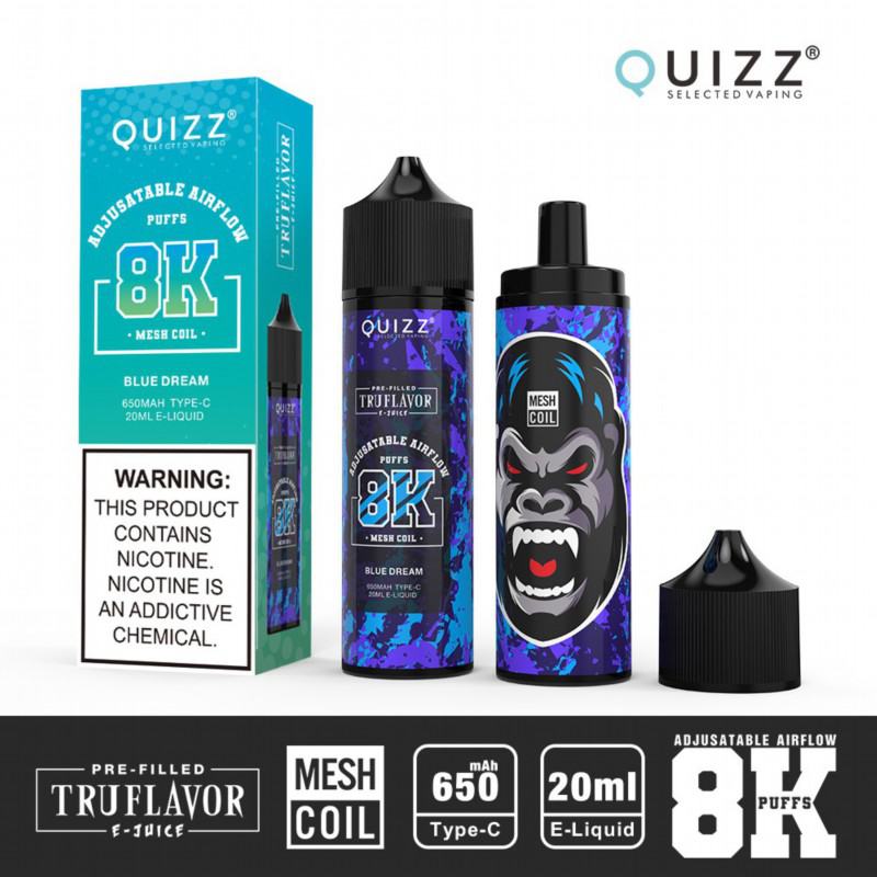 Disposable Blizzard Quizz Qd62  Disposable 8000 Puffs Vape