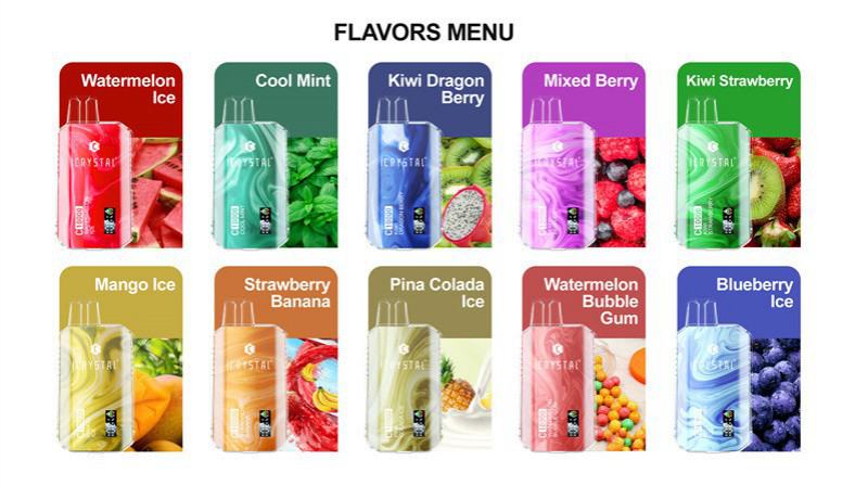 Airis Icrystal 10000 Puffs Disposable E-cigarette Puff