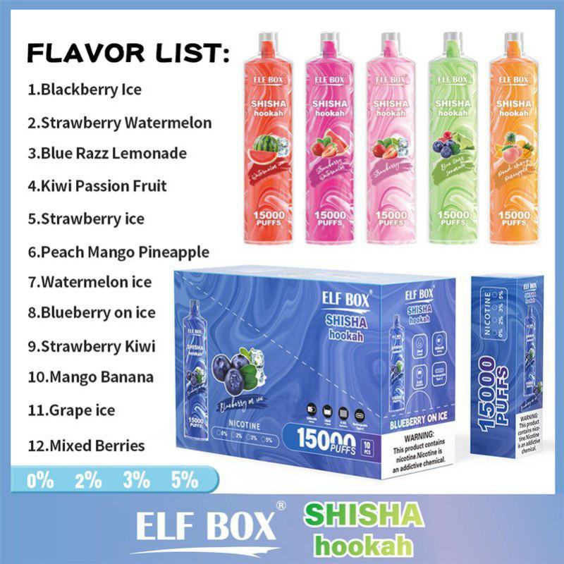  Elf Box Ls15000 Disposable Pen