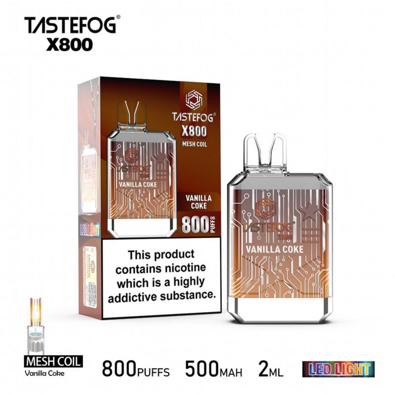 Disposable Vape Brands Tastefog 800 Puffs