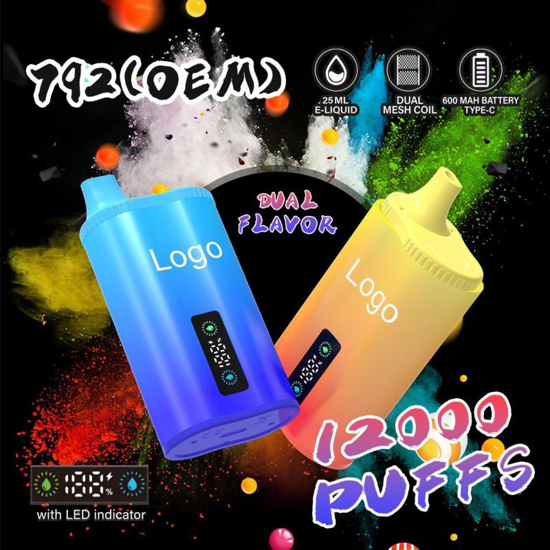Luckee Disposable Vape Brands 792 12000 Puffs