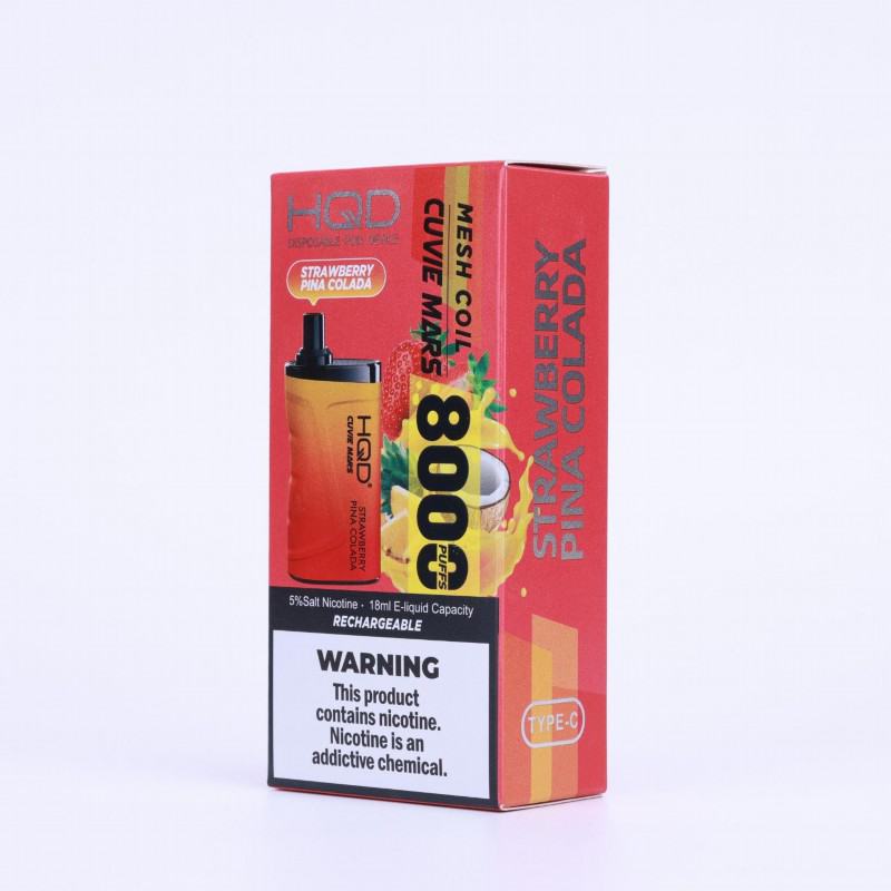 Disposable Hqd Vape H083 Cuvie Mars 8000 Puffs Brands