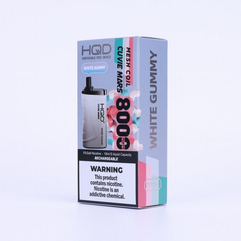 Disposable Hqd Vape H083 Cuvie Mars 8000 Puffs Brands