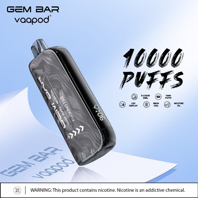 Puff Volestech Gem 10000 Puffs Electronic Cigarette