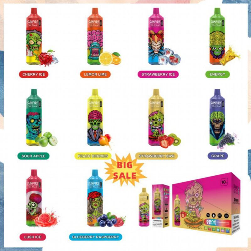 Disposable Sunfire 9000 Puffs E-cigarette Nicotine