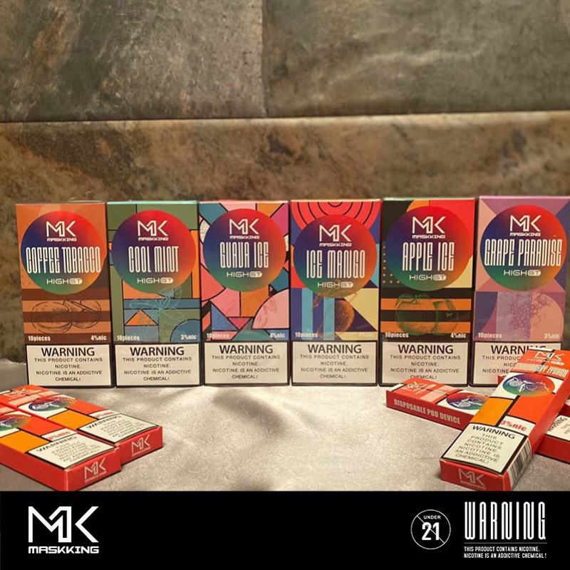 Maskking Pens Masskking Gt Pod 400 Puffs Hits Vape Puffs