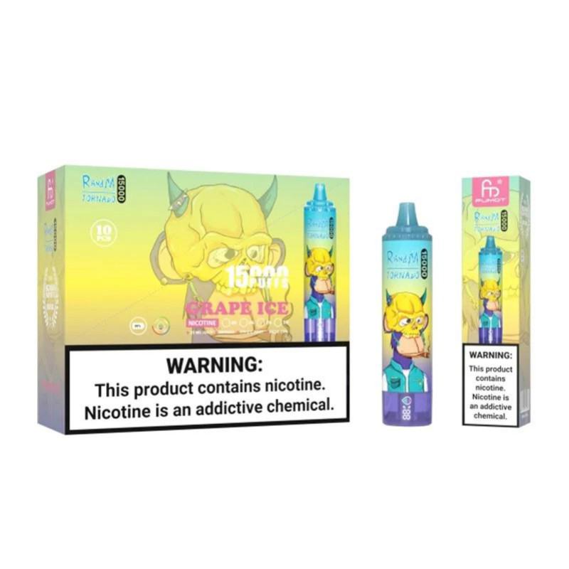 OEM/ODM Randm Tornado 15000 Puffs Disposable Big Hit Vape