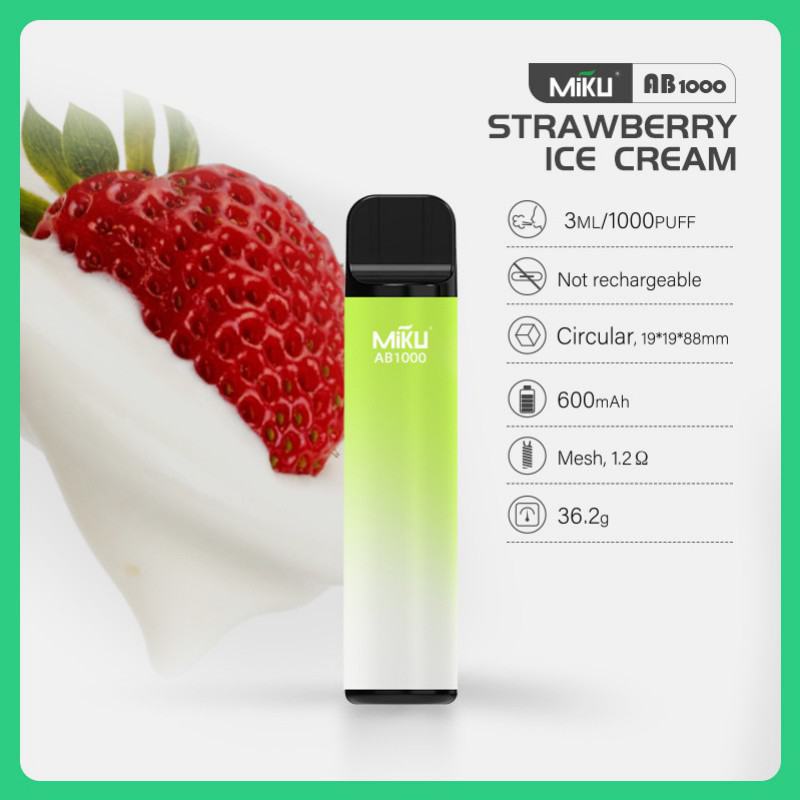 Big Puff Bars Plus Miku Ab1000143 Vape