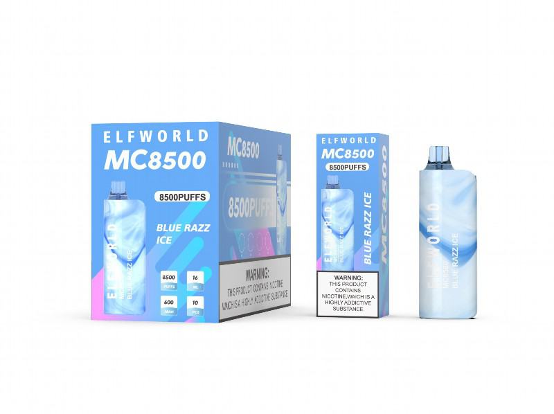 Elfworld Mc 8500 Puffs Vape Disposables