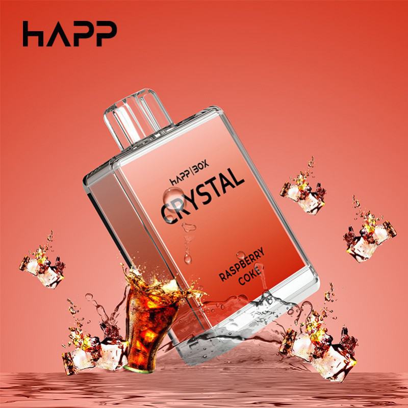 HAPP / WHITE LABEL Vape Happ Box Crystal Pod 600 Puffs Nederland