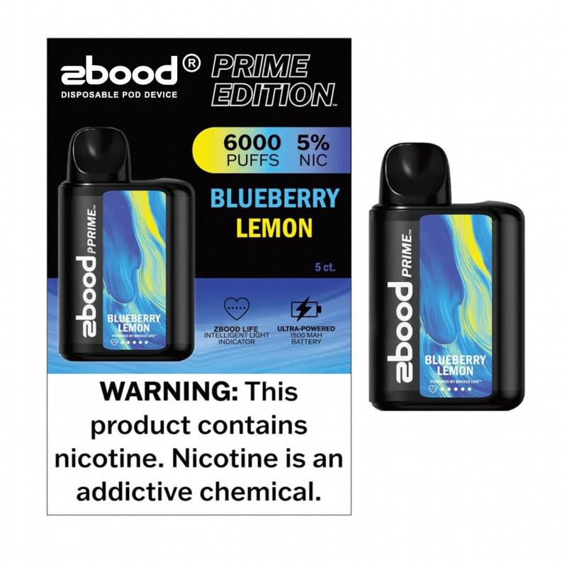 Disposable zbood Vape Zbood Prime 5000 12000 Puffs Pen