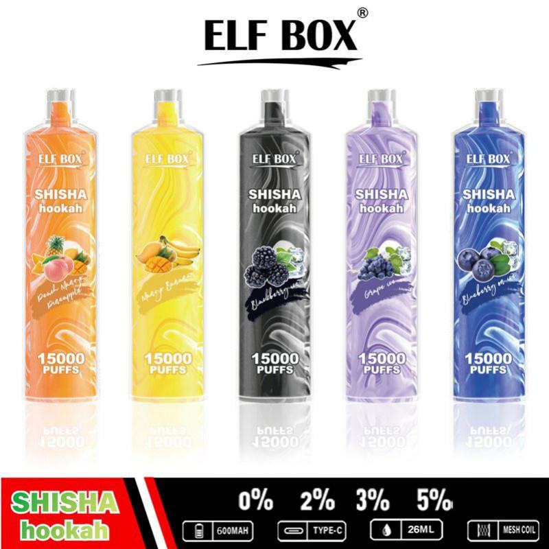 Elf box ls 15000 puffs disposable vape device