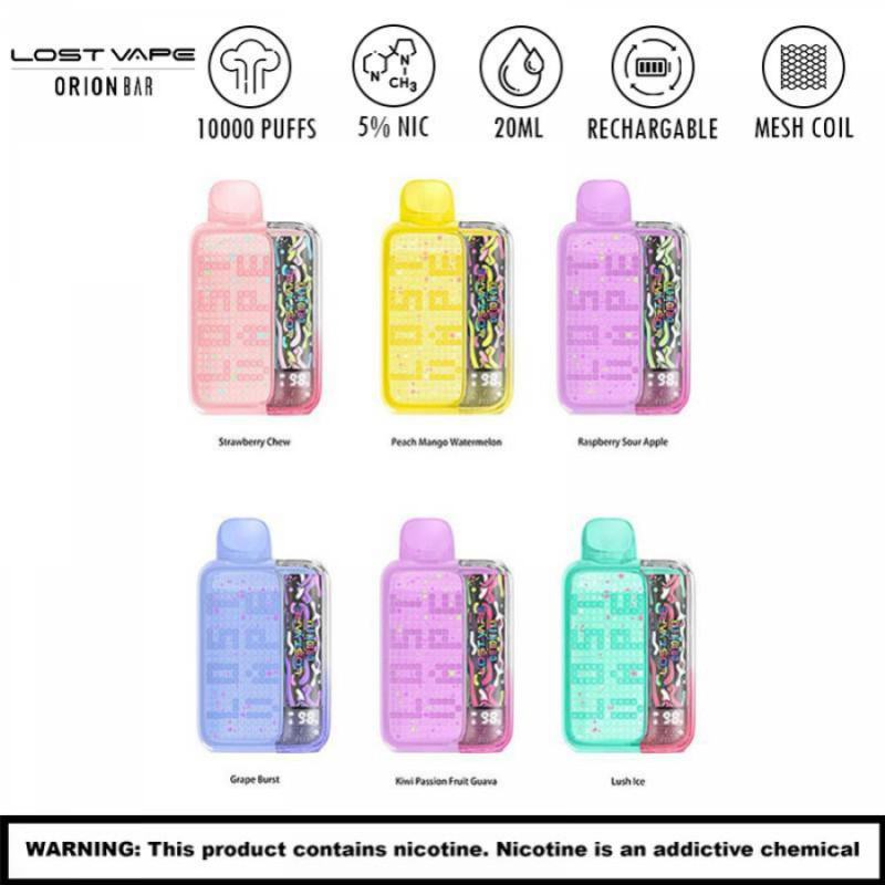 Lost Orion 10000 Puffs Box