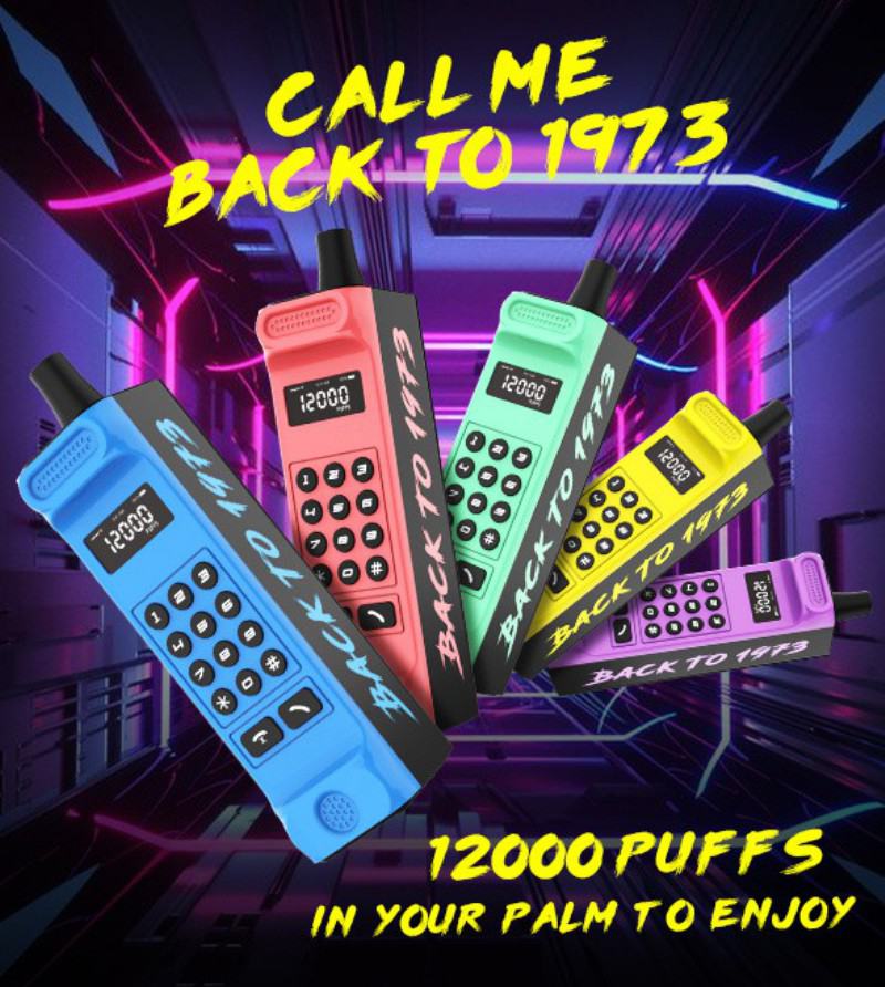 Quizz Qd103 (back To 1973) 12000 Puffs Original