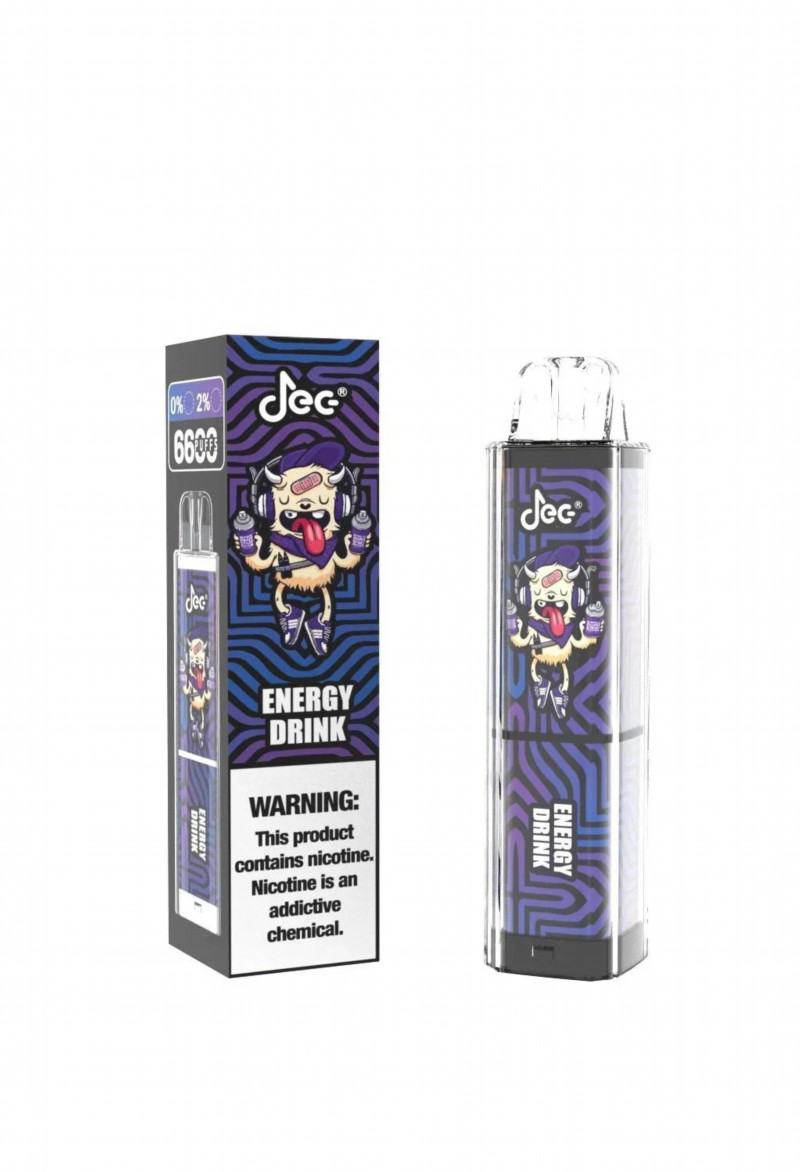 Disposable Big Hit Vape Jec 6600 6600+ Puffs