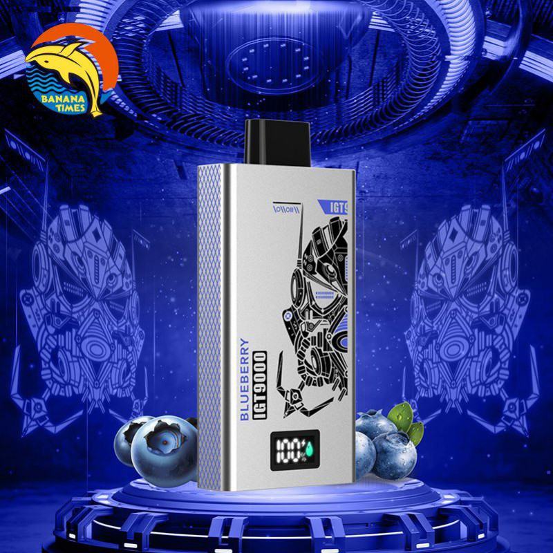 Banana Times Happ Igt Electronic 9000 Puffs Vape Big Puff Pens Plus