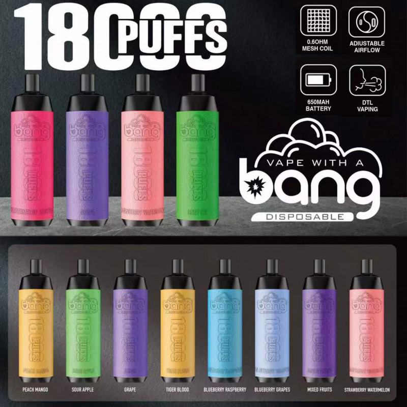 Bang Puff 18000pfgh Disposable E-cigarette