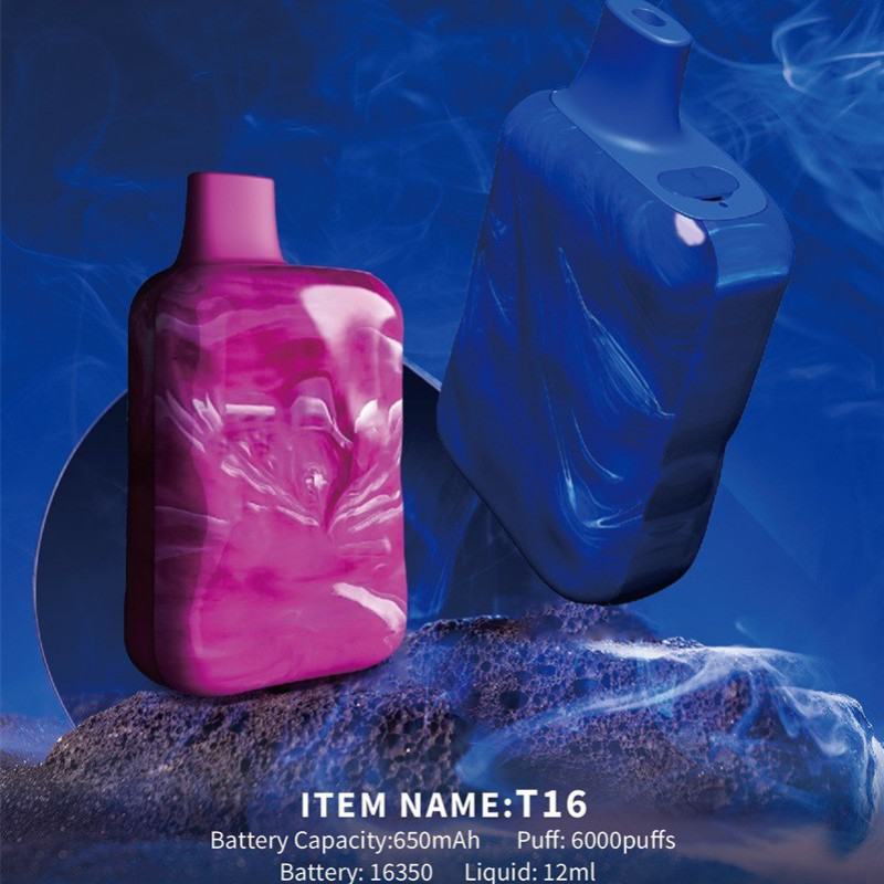 Disposable Vape T16 6000 Puffs Pens